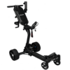 Axglo e5 follow golf trolley in black