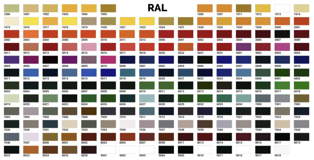 Color palette