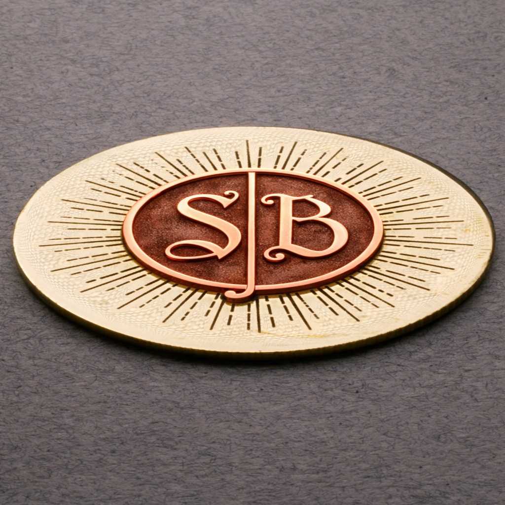 Spring Brook golf ball marker front