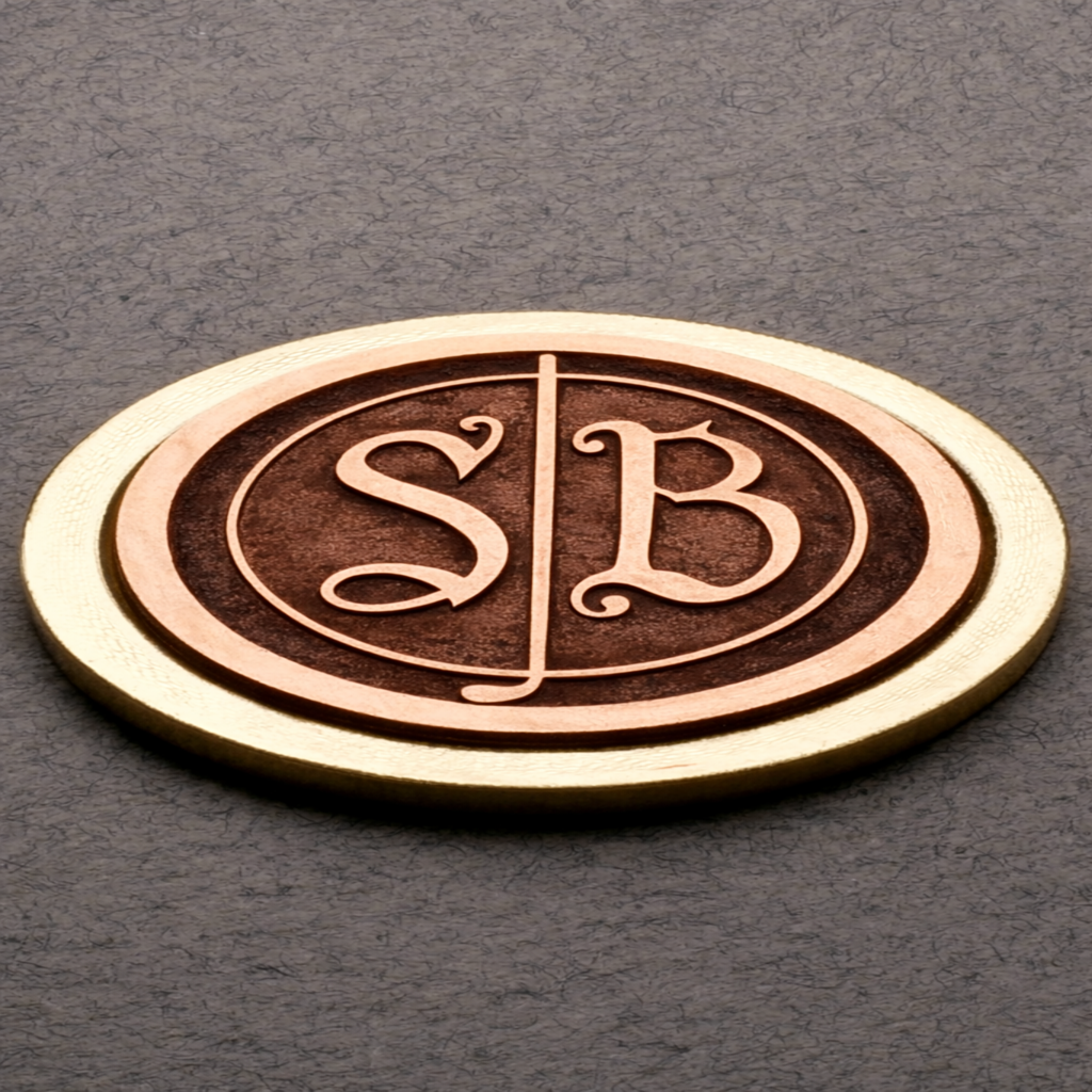 Spring Brook golf ball marker front